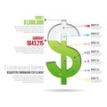 Fundraising Meter Infographic