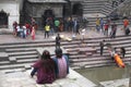 Funeral ceremony in Pashupatinath temple, Kathmandu, Nepal