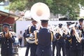 Marching band at the funeral service of Former Ethiopian President Dr. Negasso Gidada