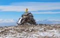 Funeral heap of stones