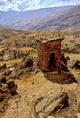 Funeral pyres- Peru Royalty Free Stock Photo