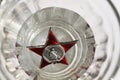 Funeral speech. Order `Red Star` in glass of vodka