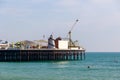The Funfair on Brighton Pier Royalty Free Stock Photo