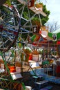 Funfair playground kermis children fun Royalty Free Stock Photo