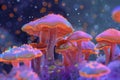 Fungal Growth and Spore Release, Exploring Microscopic Realms