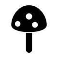 Fungus  Isolated Vector icon that can be easily modified or edited Royalty Free Stock Photo