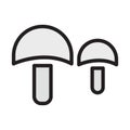 Fungus  Isolated Vector icon that can be easily modified or edited Royalty Free Stock Photo