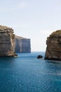 Fungus Rock, Dwajra Bay, Gozo, Malta Royalty Free Stock Photo