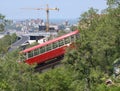 Funicular in city Vladivostok