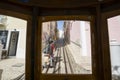 Funicular da Bica in Lisbon Royalty Free Stock Photo