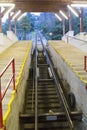 Funicular that gets up to Mount Bre