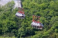 The funicular of Grenoble Royalty Free Stock Photo