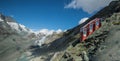Funicular on grossglockner Royalty Free Stock Photo