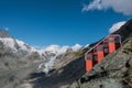 Funicular on grossglockner Royalty Free Stock Photo