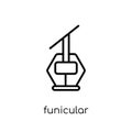 Funicular icon from Summer collection.