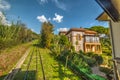 Funicular railway in Montecatini