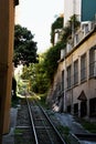 Funicular Sant`Anna Portello Bertrani, Genoa, Italy