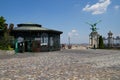 Funicular station Budavari Siklo Royalty Free Stock Photo