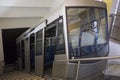 Funicular at the top of Lykavittos Hill, Athens Royalty Free Stock Photo