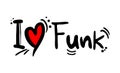 Funk music style love