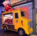 Funko Daredevil display truck Royalty Free Stock Photo