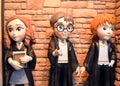 Funko Harry Potter, Hermione Granger and Ron Weasley Royalty Free Stock Photo