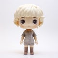 Funko Pop Style Zoey Vinyl Toy With Short Cream Hair And Mote Kei Aesthetic