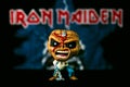 Funko POP vinyl figure of Piece of mind Eddie mascot of the British heavy metal band Iron Maiden. Illustrative editorial of Funko