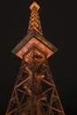 The funkturm berlin germany in the evening Royalty Free Stock Photo