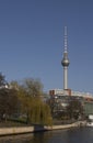 Funkturm Berlin (TV tower) Royalty Free Stock Photo