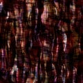 Funky camouflage space dyed style texture material. Seamless colorful boho batik pattern. Mottled modern tie dye fashion