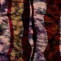 Funky camouflage space dyed style texture material. Seamless colorful boho batik pattern. Mottled modern tie dye fashion