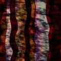 Funky camouflage space dyed style texture material. Seamless colorful boho batik pattern. Mottled modern tie dye fashion