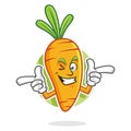 Funky Carrot mascot, Carrot character, Carrot cartoon