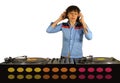 Funky female dj