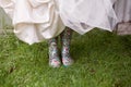 Funky Gumboots Royalty Free Stock Photo