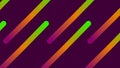 Funky Neon Blend Vector Background. Trendy Colorful Vibrant Horizontal