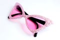 Funky Pink Sunglasses Royalty Free Stock Photo