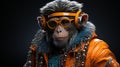 Funky Primate in 3D