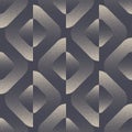 Funky Retro Style Seamless Pattern Vector Dotwork Stylish Abstract Background Royalty Free Stock Photo