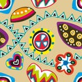 Funky seamless pattern