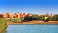 Funky town of El Gouna Royalty Free Stock Photo