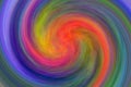 Funnel abstract pattern. Swirl, spiral, multi-colored pattern as a background