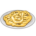 Funnel Cake Royalty Free Stock Photo