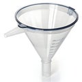 Funnel filter sort isolated on white background