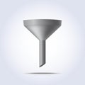 Funnel icon Royalty Free Stock Photo