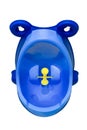 Funny baby urinal for boys. Housebreaking. To pee standing up.