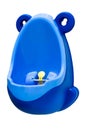 Funny baby urinal for boys. Housebreaking. To pee standing up.