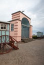 Funny Bathing Cabin on Usedom island, Germany