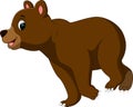 Funny bear Cartoon Royalty Free Stock Photo